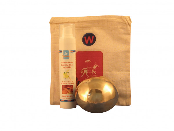 Set Kaash-Schale W + 50ml Vanille-Ghee