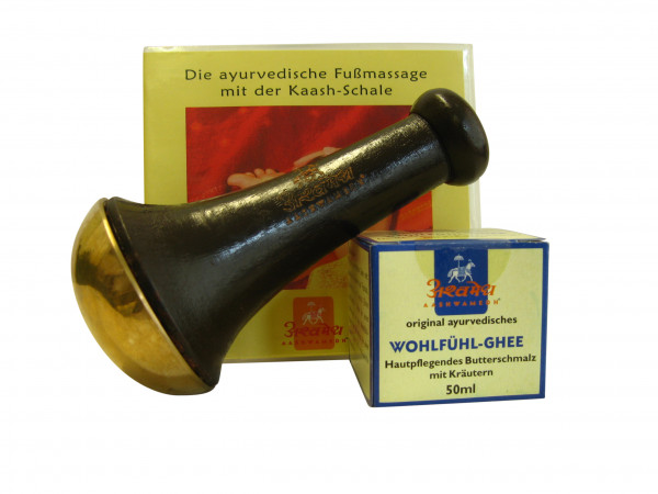 Set Kaash-Schale W m. Gr.+ 50ml Wohlfühl Ghee